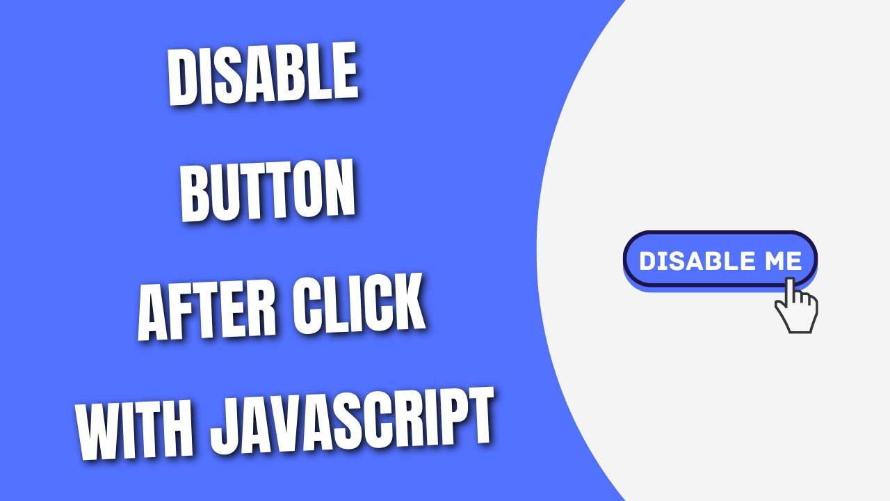 How to disable submit button in JavaScript after clicking it? – CrossPointe