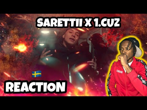 AMERICAN REACTS TO SWEDISH RAP! Sarettii x 1.Cuz - Iskalla (Unrelased) (ENGLISH LYRICS)