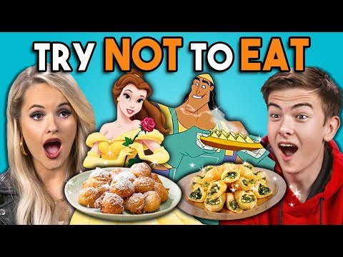, title : 'Try Not To Eat Challenge - Disney Food #2 | People Vs. Food'