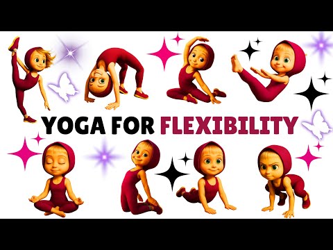 Lying Down Yoga for Kids | Flexibility and Calmness | Yoga for Children