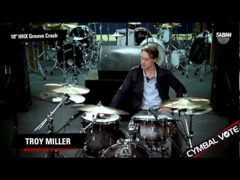 CYMBAL VOTE - Troy Miller Reviews the 18" HHX Groove Crash