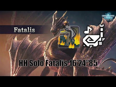 MHW HH Freestyle Solo Fatalis 16'24"85