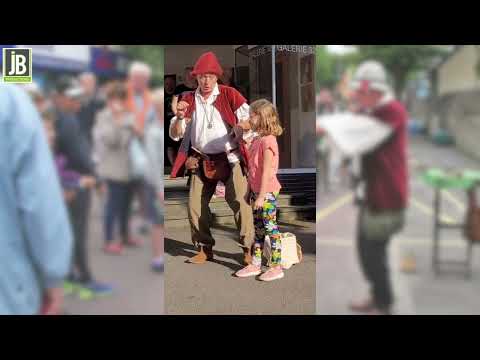Video van Middeleeuwse straatgoochelaar John Anders | Goochelshows.nl