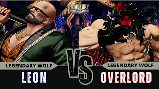 FF:CotW 🐺 LEON (Mr.Big) vs OVERLORD (Tizoc)⭐Replay Match - FATAL FURY: CotW - 12/25