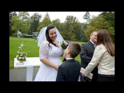 Valašské Meziříčí / Hrachovec svatba Veronika + David 08.10.2016 + vrtulník