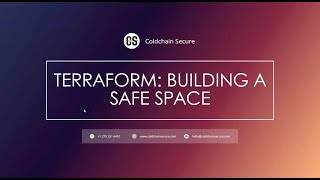 Terraform Building a Safe Space: GRC-Compliant Networking Made Easy (Aug 2024) - Louis Conley