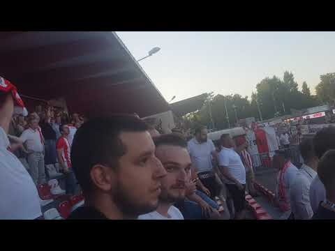 Przedwczesna radość Resovii z awansu do 1 ligi, derby.