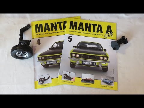 Hachette Opel Manta A GT/E Part 4 & 5 - Lieber ein Ende ohne Schrecken als...