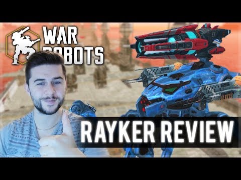 NEW RAYKER ROBOT WITH DRAGOON COMBO! I MADE IT TO DIAMOND LEAGUE! | War Robots