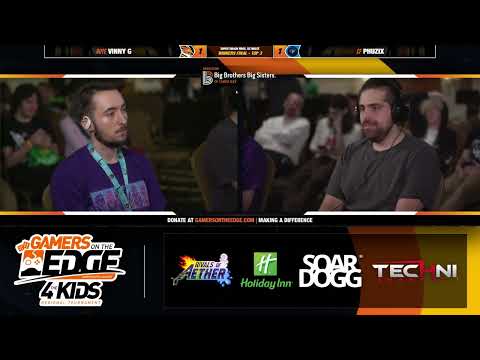 GoTE 8 Annual Charity Tournament - Vinny G(Snake) vs. Phuzix(Sheik) - Winners Finals - SSBU