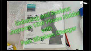 Download the video "Joyroom JR-ZS242 15W  Rotatable Car Phone Holder Wireless Charger Update: Failed after 1 year"