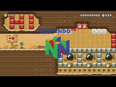 Exploding Moles! Ruuuuun! by Random Guy - Super Mario Maker 2 - No Commentary 1bv