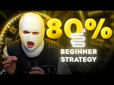THE STRATEGY I WOULD USE AS A BEGINNER  (80% WINRATE) | PROFITABLE in 5 STEPS