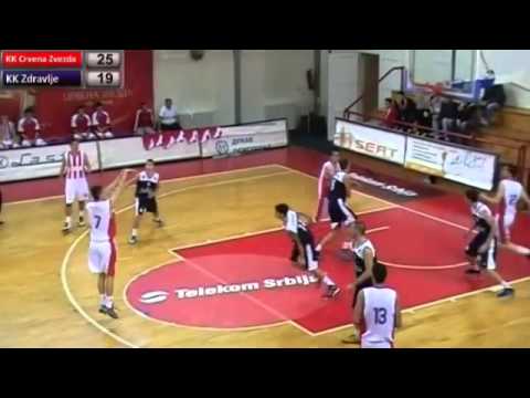 15.11.2014. KK Crvena Zvezda - KK Zdravlje - 1. poluvreme