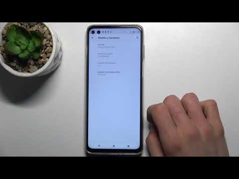 Verificar IMEI y número de serie en MOTOROLA Moto G100