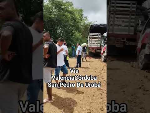 panorama vía Valencia Córdoba San pedro de urabá, todos los vídeos que  subiré hoy no son de hoy