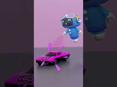 Gecko's Car Paint Job | | Gecko's Garage | Learning Videos for Kids 🛻🐸🛠️