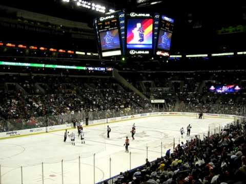 Hockey fight Florida Panthers and Nashville Predators 3/29/2010