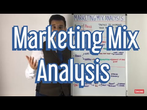 Marketing Mix Analysis