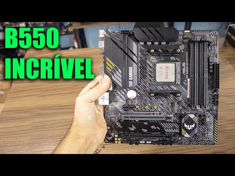 PLACA MÃE PRA RYZEN? ANÁLISE TUF GAMING B550M - PLUS