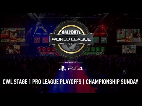 CWL Pro League Stage 1 Playoffs 2018 | Championship Sunday | Full Broadcast