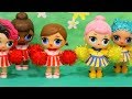 LOL Dolls Cheerleader Competition ! Toys and Dolls Fun Playing with LOL Surprise | SWTAD Kids LOL Dolls Cheerleader Competition ! Toys and Dolls Fun Playing with LOL Surprise | SWTAD Kids