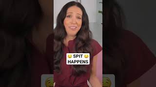 spit happens (and it’s a good thing)! #shorts