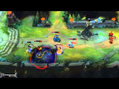 SAMSUNG cuvee - Zed 1 vs 4 Quadrakill! - Korean SoloQ - Pre-Season 2015 - League of Legends
