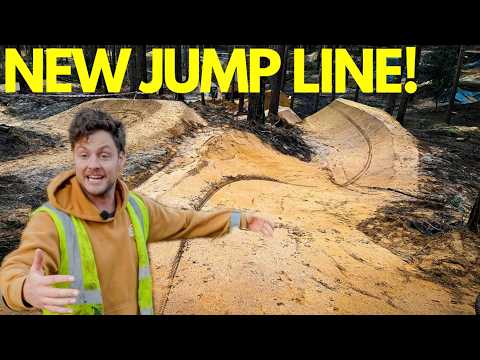 I FINALLY GOT TO TEST RIDE THIS NEW FREERIDE JUMP LINE!!