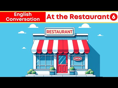 Conversação em Inglês | No Restaurante 6 | Inglês Básico | Praticar Inglês | Aprender Inglês