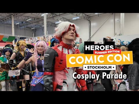 Cosplay Parade - Comic Con Stockholm Summer 2025