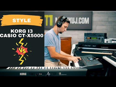 KORG i3 VS Casio CT X5000 Style