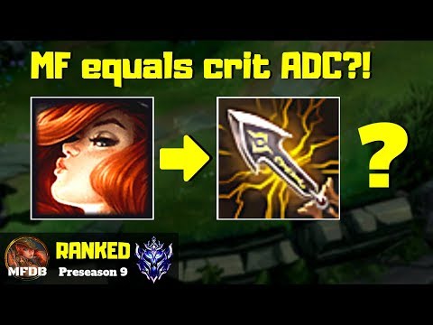 Miss Fortune but she builds like standard crit marksmen - League of Legends (Season 9)