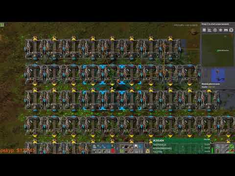 Stream Footage: Factorio Tightening The Belt Megabase - Uranium Processing!