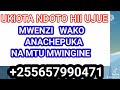 UKIOTA NDOTO HIIUJUE UNASALITIWA NA MWENZIO ANACHEPUKA NAMTU MWINGINE 255657990471