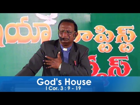 VISION ECCLESIA PETER LIVE 24 02 2019 # GOD'S HOUSE # I CORINTHIANS 3 : 9 - 19 .