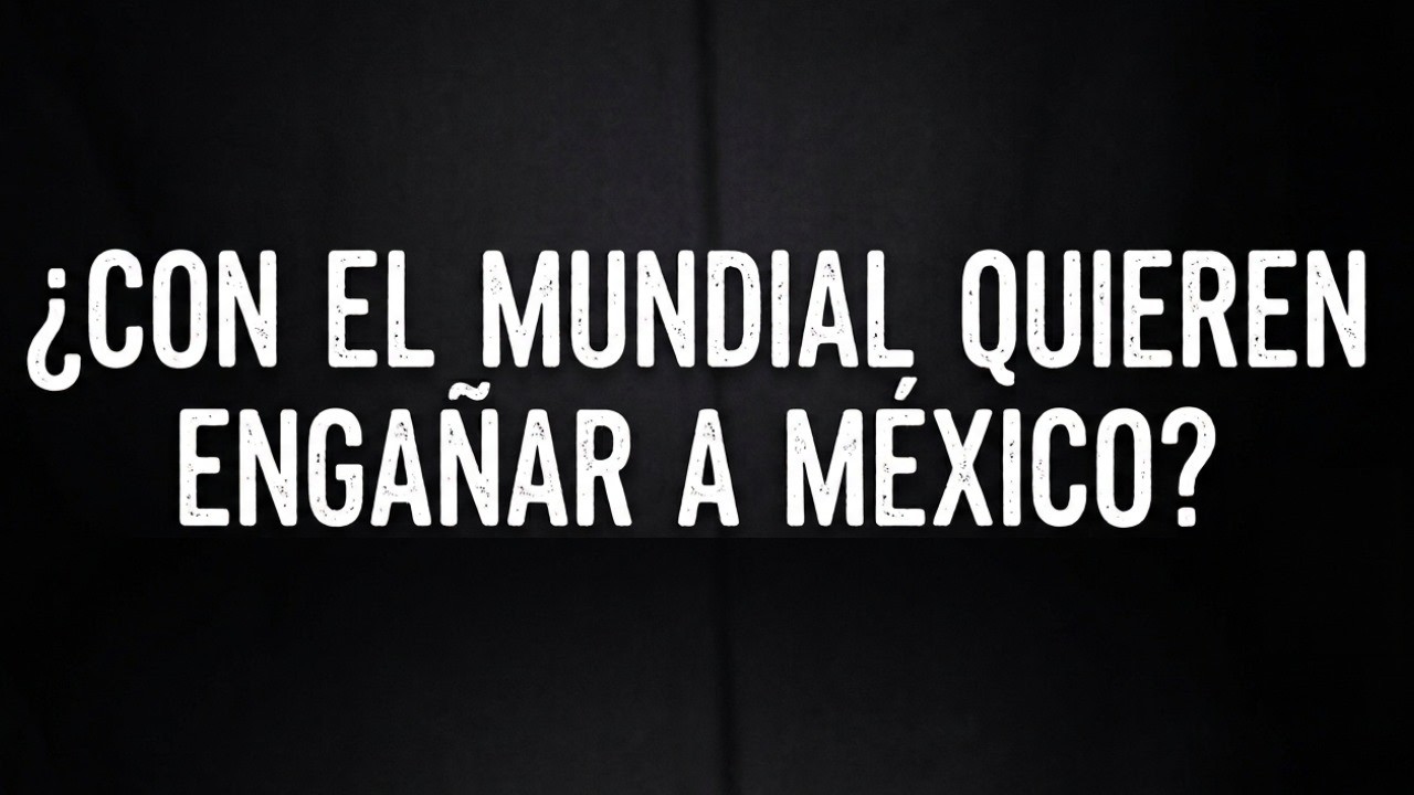 MEXICANO te quieren ENGAÑAR? TEN CUIDADO con lo que hace EL GOBIERNO mientras está EL MUNDIAL