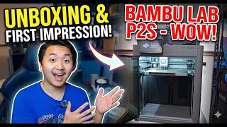Bambu Lab P2S Unbox Best 3D Printer 2026? | A Whole New Experience