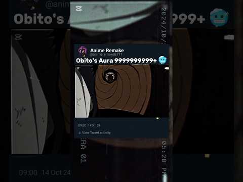 Obito's badass entry #anime #naruto #obito #5kagesummit #aura #infinitetsukiyome