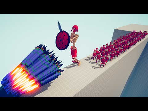 CAN 100 SKELETONS & GIANT CROSS THE BRIDGE? | TABS - Totally Accurate Battle Simulator