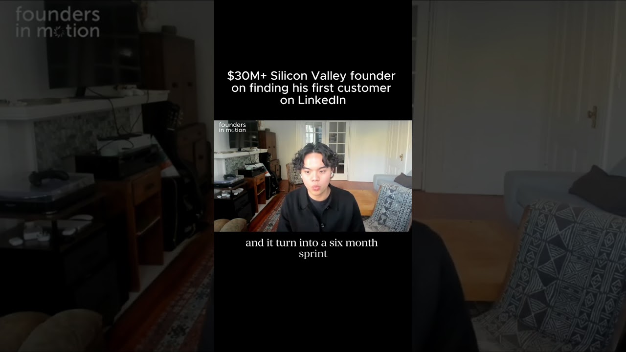 Their First Customer Came From a Cold LinkedIn Comment