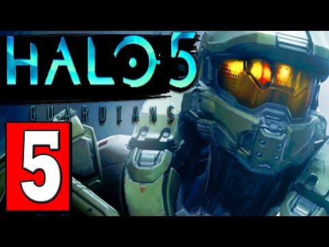 HALO 5 GUARDIANS Walkthrough Part 5 MISSION ALLIANCE / JOINT OPERATIONS Lets Play Playthrough