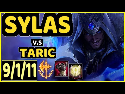 ABLAZEOLIVE (SYLAS) vs TARIC - 9/1/11 KDA MID GAMEPLAY - NA Ranked GRANDMASTER