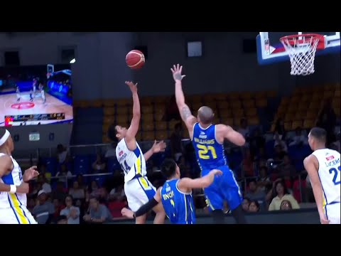 Mark Barroca BACK-TO-BACK SIGNATURE ONE-HANDER vs. TNT in 1Q! | PBA Season 49 Philippine Cup