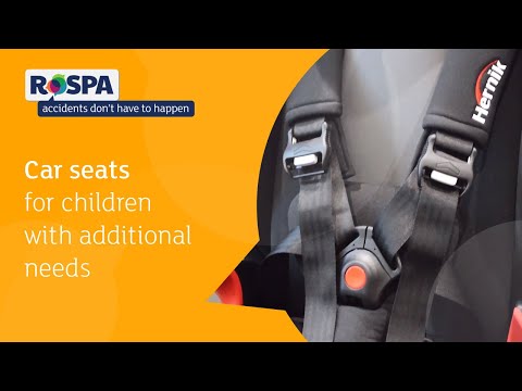 Car seats for children with additional needs
