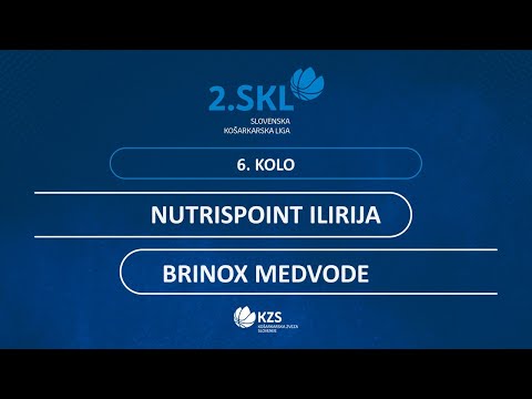 Nutrispoint Ilirija : Brinox Medvode - 6. kolo - 2. SKL za moške - Sezona 2020/21