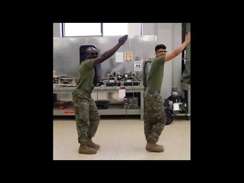 Army Guys Dance To Akwaaba Mr Eazi - This is dope - Afrobeats Dance Music