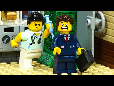 Lego City Doctor - Bank Robbery Fail