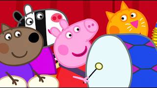 MAKE SOME NOISE! 🥁 Peppa Pig: Music Party + Fancy Dress Fun 🎉 Super Toons For Kids