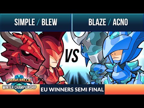 Acno & Blaze vs Blew & Simple - Winners Semi Final - Winter Championship EU 2v2